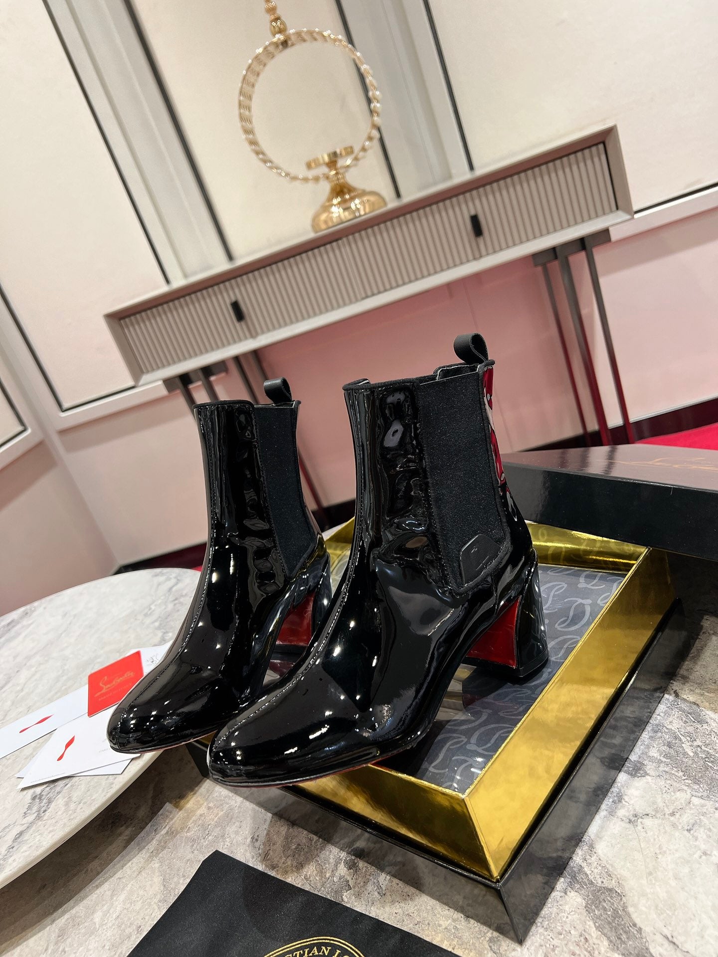 Christian Louboutin High Heel Boot