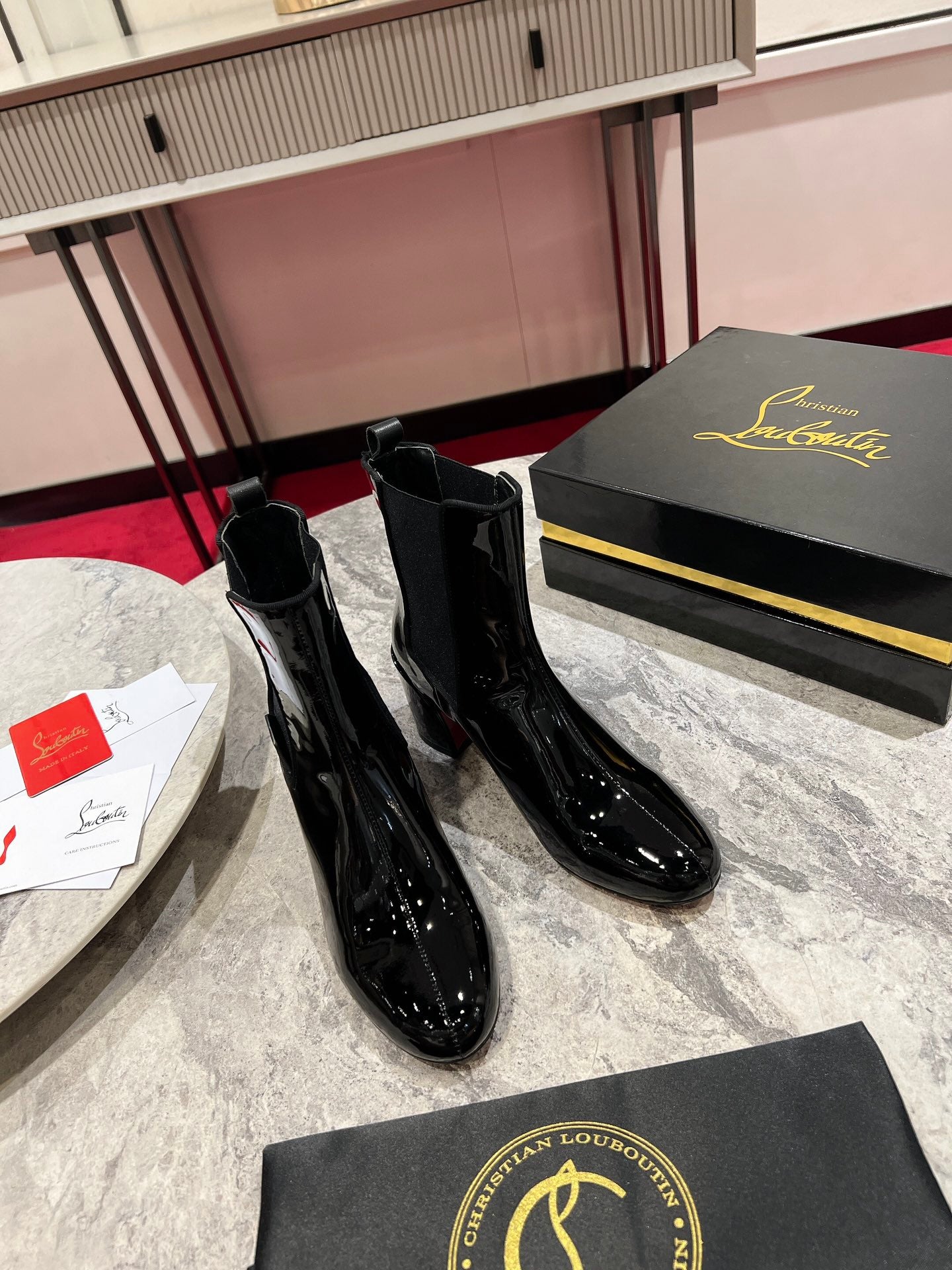 Christian Louboutin High Heel Boot