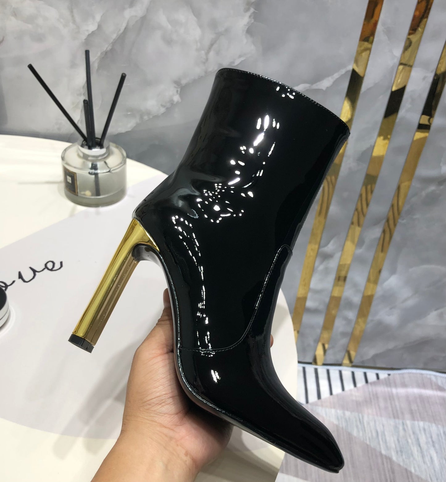 YSL High Heel Boot