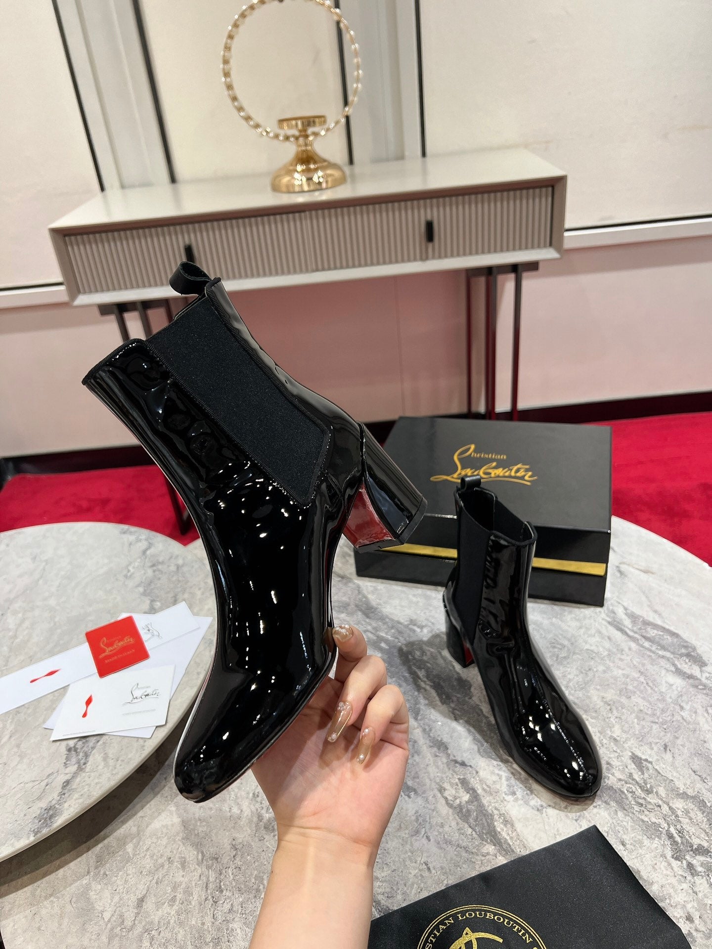 Christian Louboutin High Heel Boot