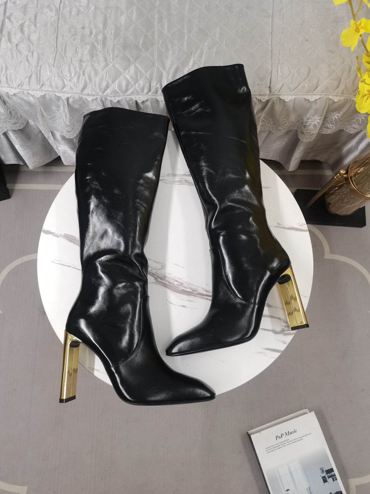 YSL High Heel Boot