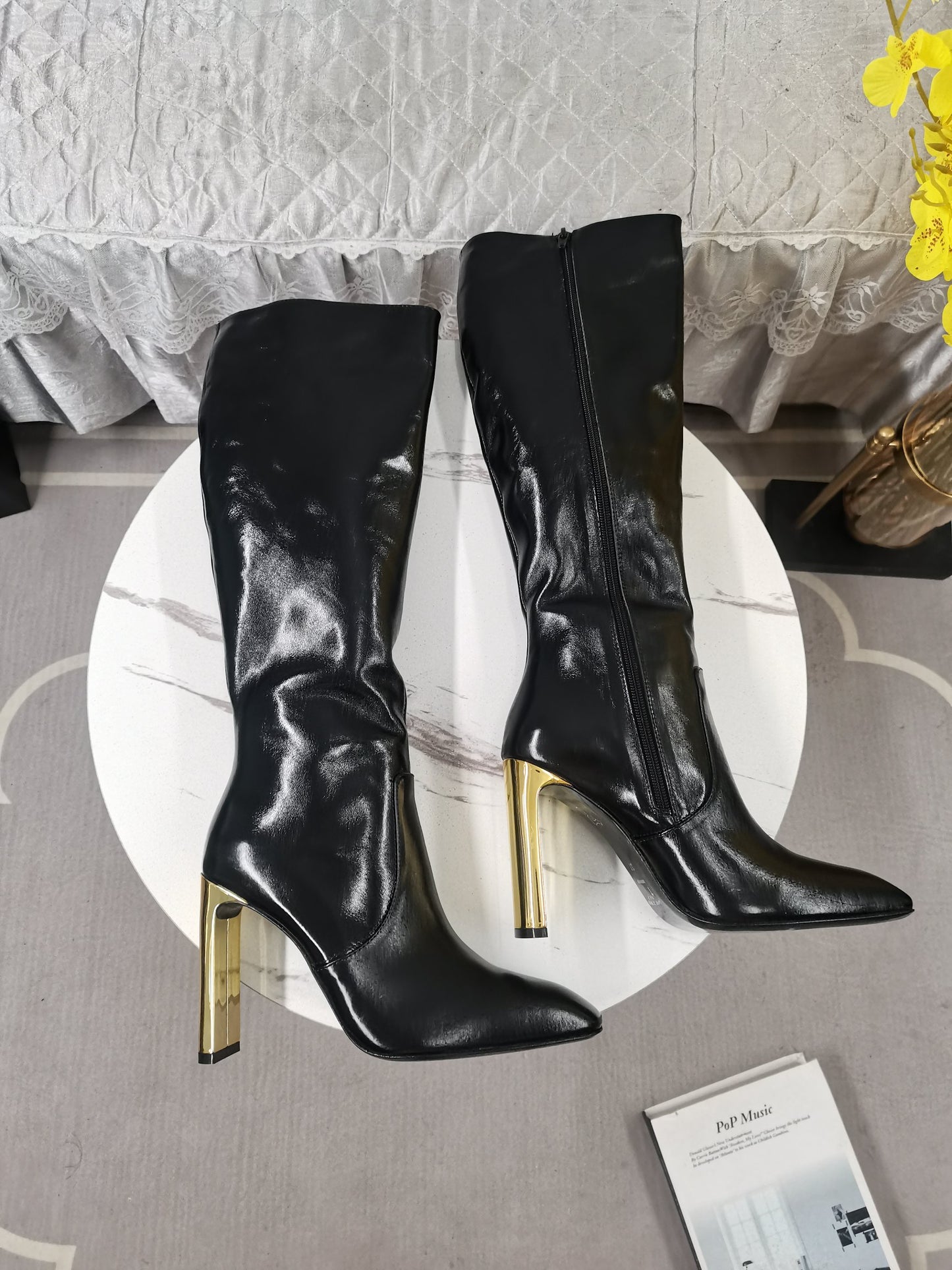 YSL High Heel Boot